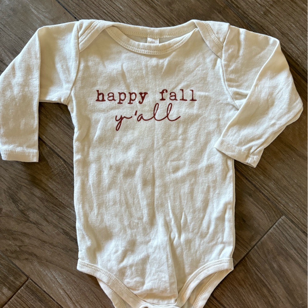 Tenth & Pine fall Baby Onesie